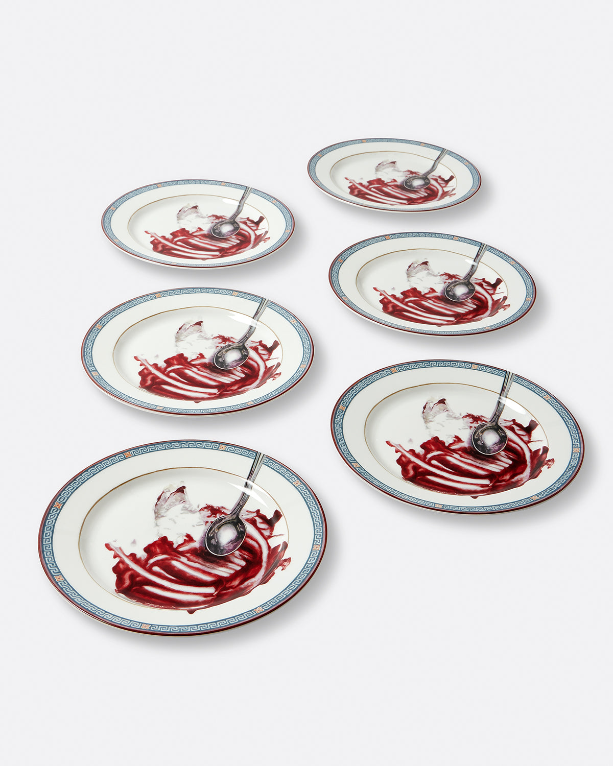 Porcelain Dessert Plate Set