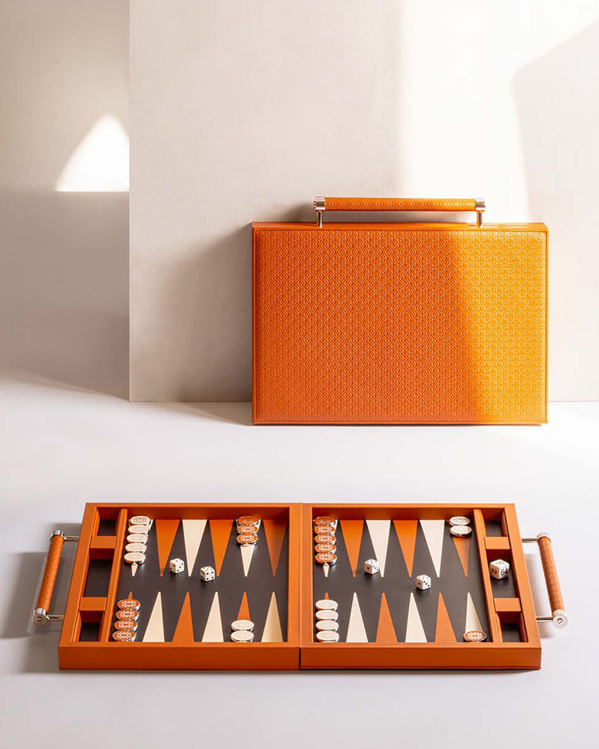Monogram Backgammon Case